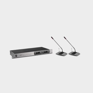 2CH UHF Wireless Conference Microphone System